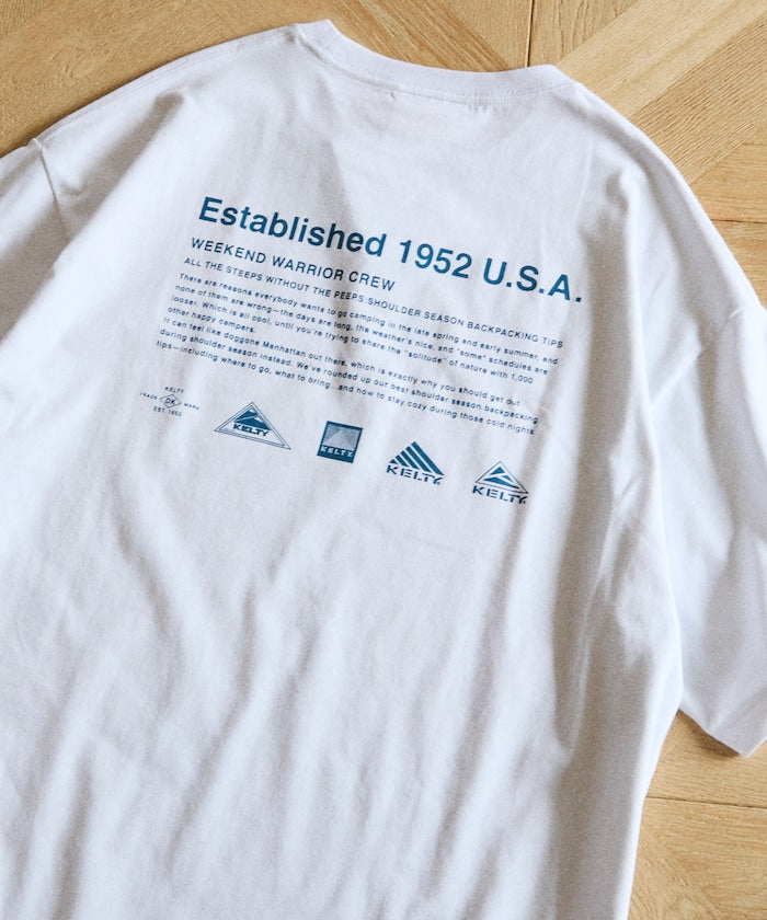 KELTY×FREAK'S STORE / 歷史標誌 短袖T恤