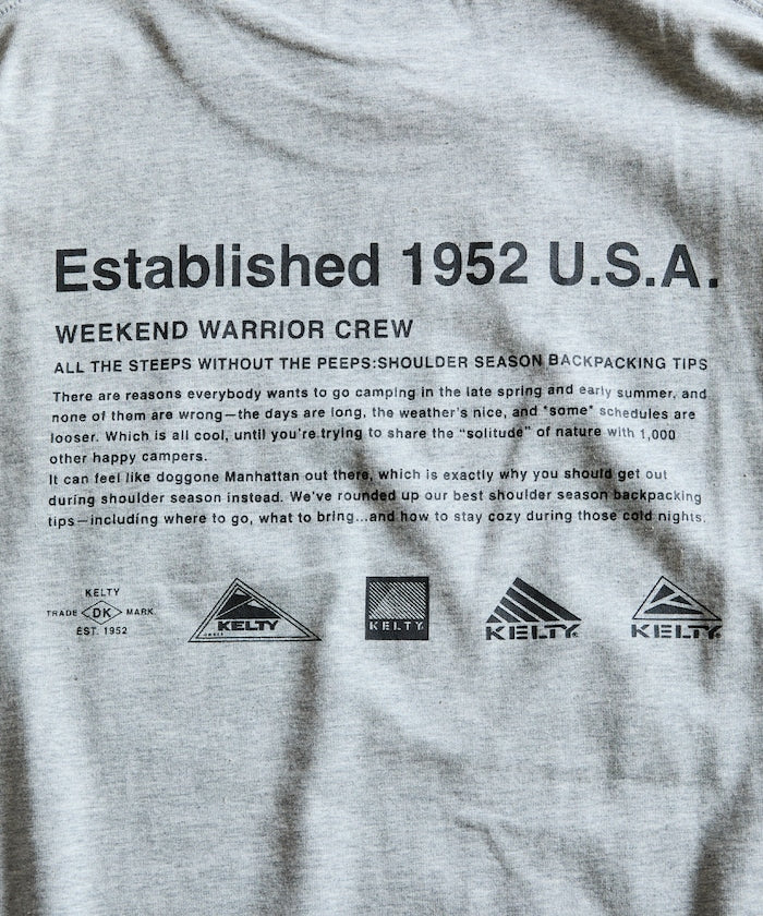 KELTY×FREAK'S STORE / 歷史標誌 短袖T恤