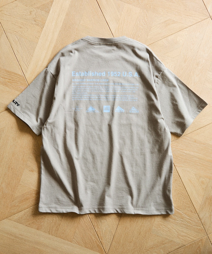 KELTY×FREAK'S STORE / 歷史標誌 短袖T恤