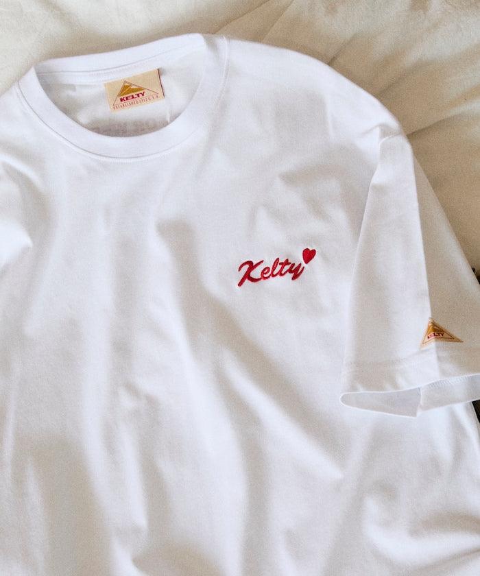 KELTY×FREAK'S STORE / 心形刺繡 短袖T恤