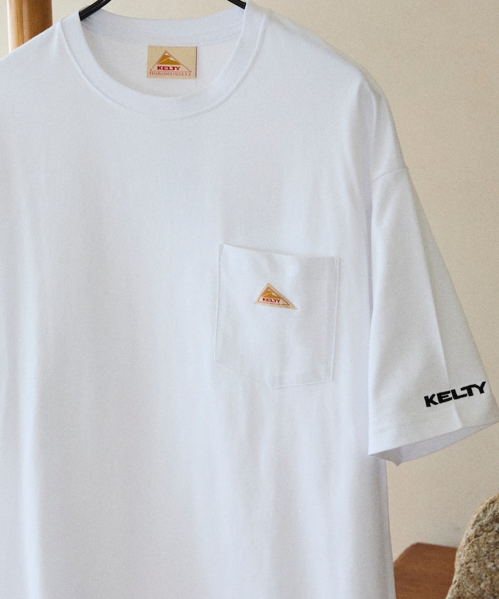 KELTY×FREAK'S STORE / 復古標誌口袋短袖T恤
