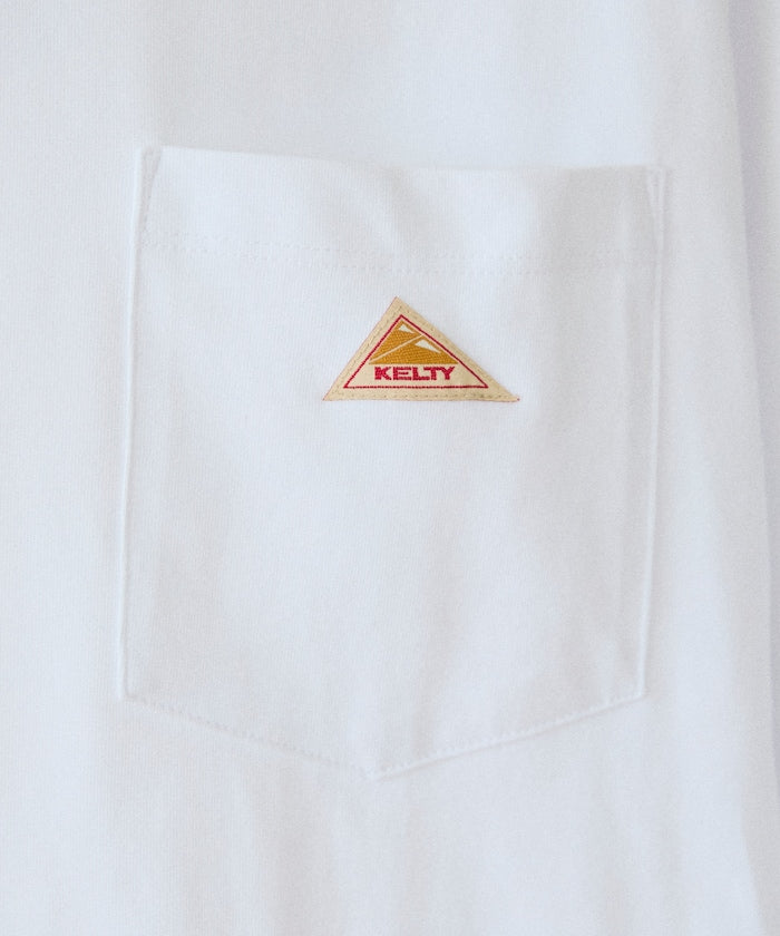 KELTY×FREAK'S STORE / 復古標誌口袋短袖T恤