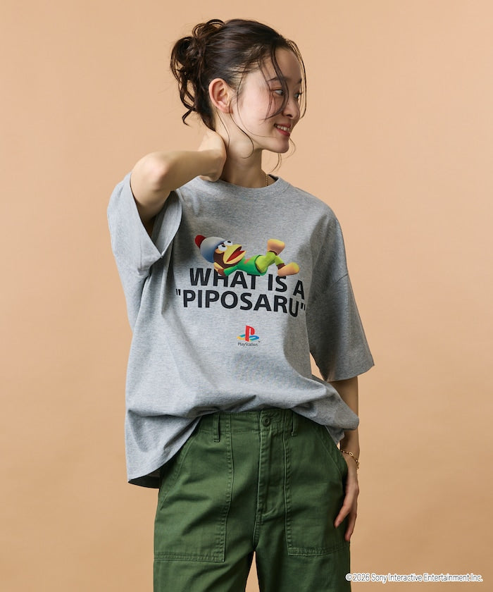 PlayStation x FREAK’S STORE / 抓猴 正面文字 短袖T恤