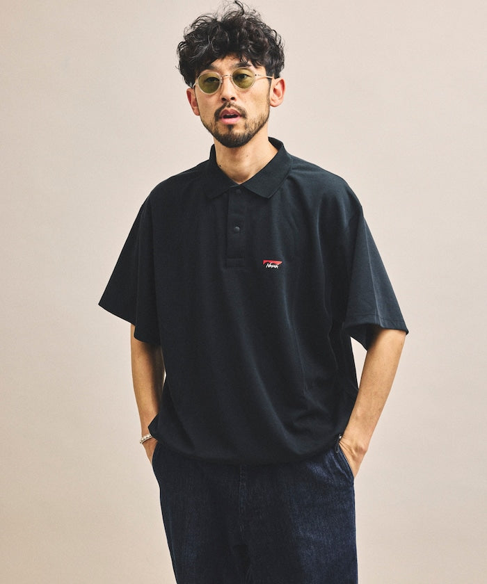 NANGA x FREAK'S STORE / neo-PRO 機能抽繩調節 POLO衫