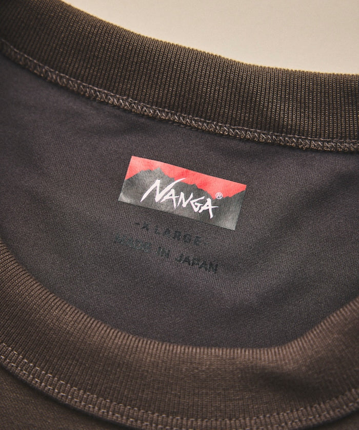 NANGA x FREAK'S STORE / 機能調節下擺 neo-PRO 口袋短袖T恤