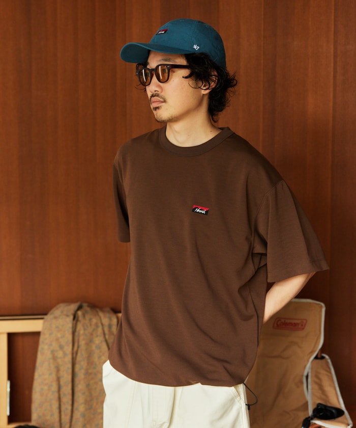NANGA x FREAK'S STORE / 機能調節下擺 neo-PRO 背印短袖T恤