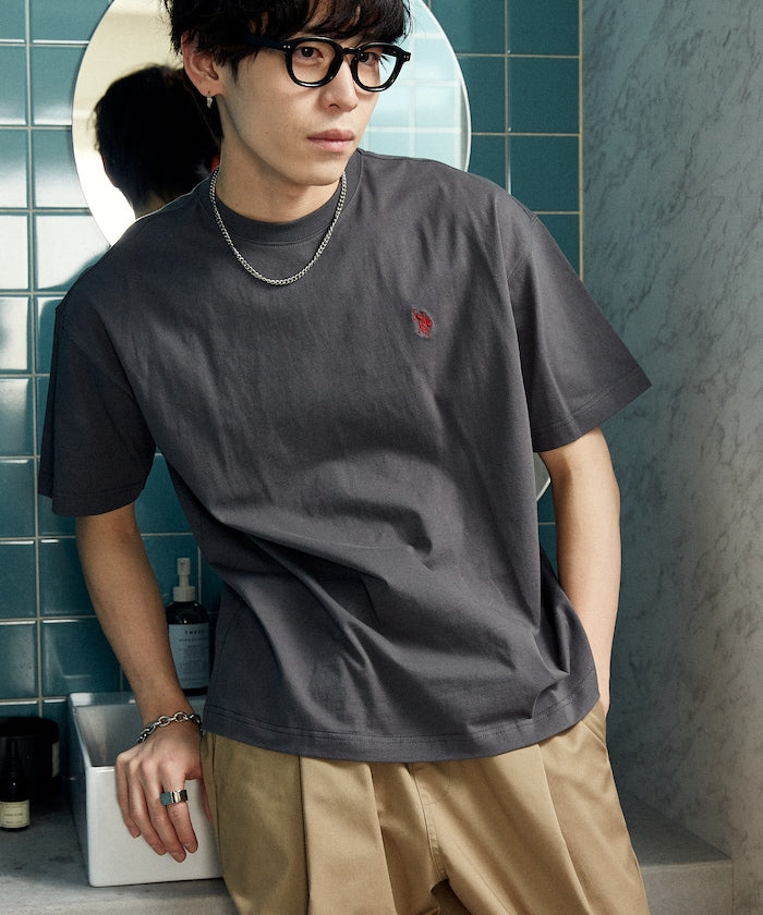 U.S. POLO ASSN. / 刺繡小標 涼感 短袖T恤