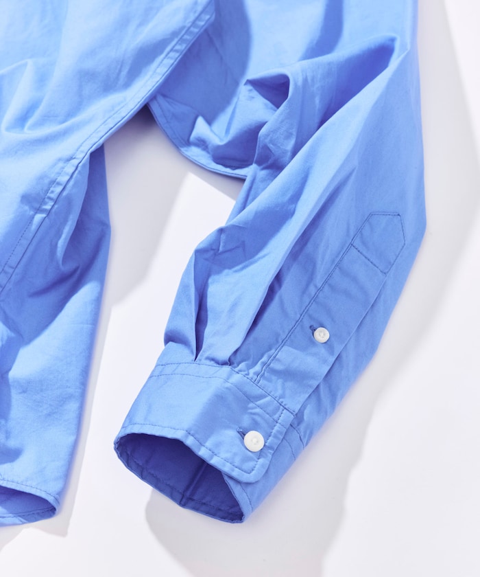 NAUTICA JP / 經典平紋寬版鈕扣領襯衫