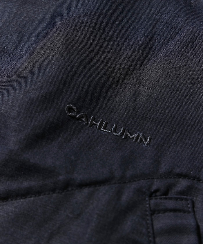 CAHLUMN Cotton Linen Harrington Jacket / 棉麻混紡 哈靈頓 立領外套
