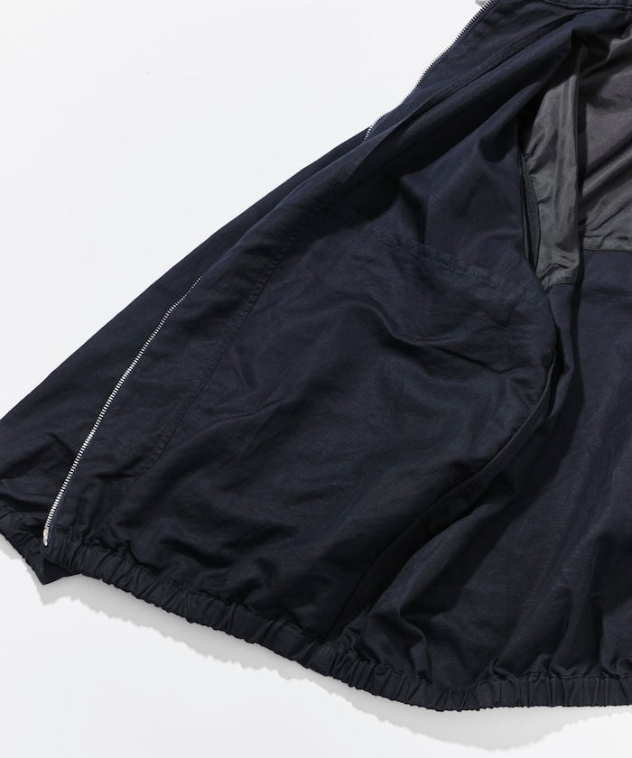 CAHLUMN Cotton Linen Harrington Jacket / 棉麻混紡 哈靈頓 立領外套