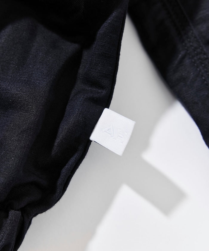 CAHLUMN Cotton Linen Harrington Jacket / 棉麻混紡 哈靈頓 立領外套