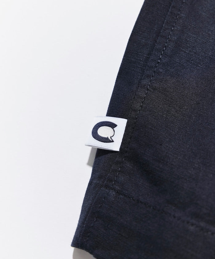 CAHLUMN Cotton Linen 2 Tuck Chino Shorts / 棉麻雙摺錐形短褲