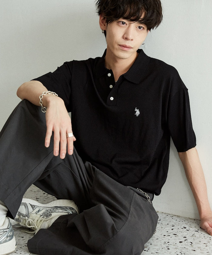 U.S. POLO ASSN. / 涼感 針織Polo衫
