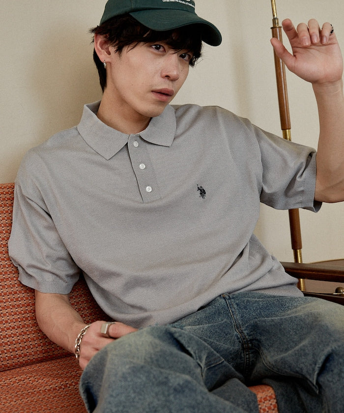 U.S. POLO ASSN. / 涼感 針織Polo衫
