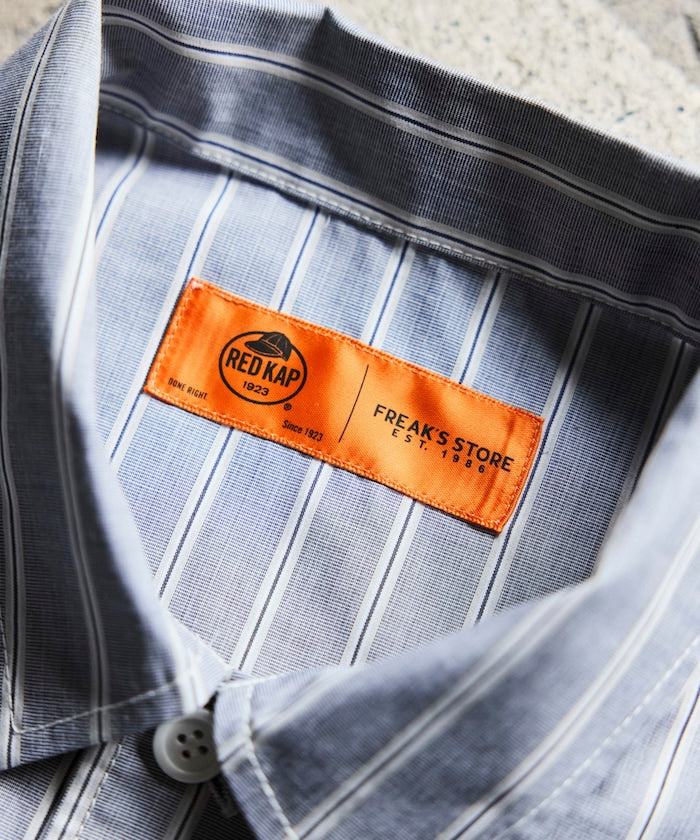 RED KAP x FREAK’S STORE / 條紋工裝襯衫