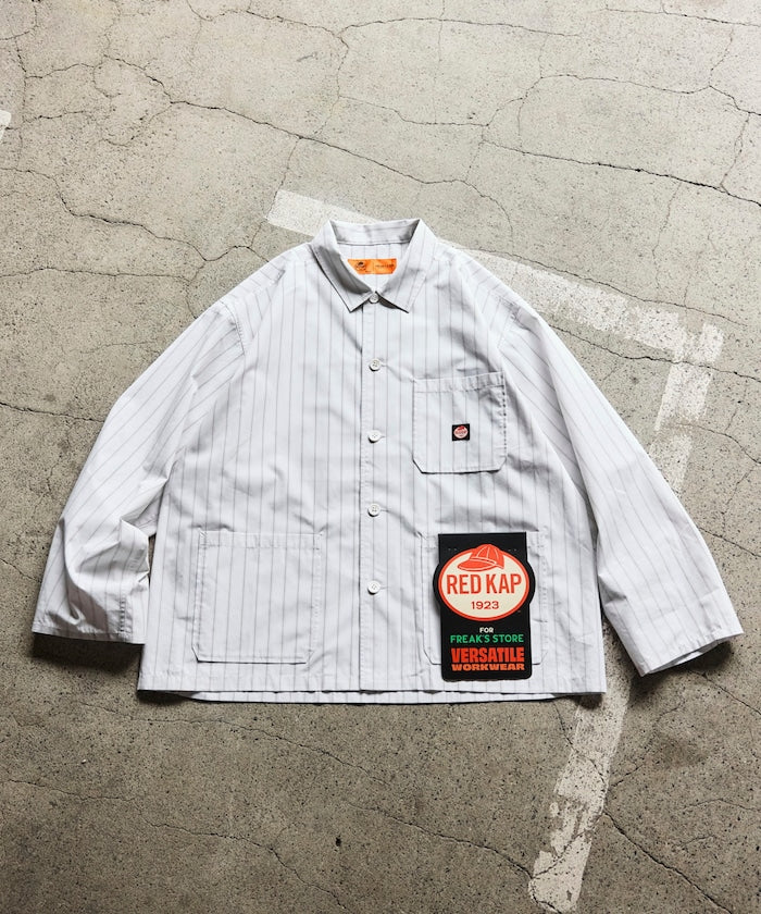 RED KAP x FREAK’S STORE / 條紋工裝襯衫