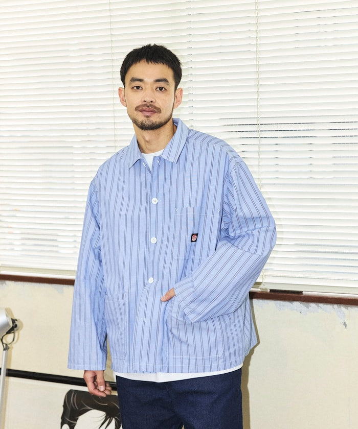 RED KAP x FREAK’S STORE / 條紋工裝襯衫