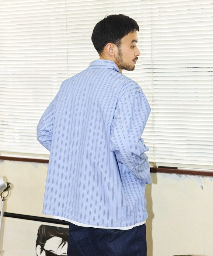 RED KAP x FREAK’S STORE / 條紋工裝襯衫