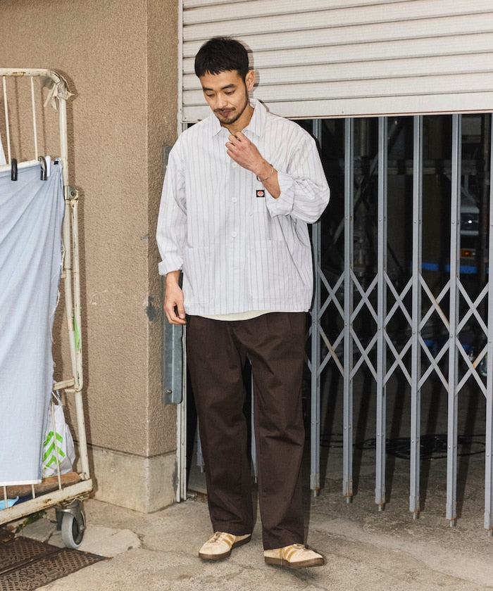 RED KAP x FREAK’S STORE / 條紋工裝襯衫