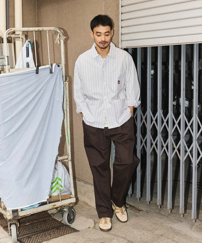 RED KAP x FREAK’S STORE / 條紋工裝襯衫