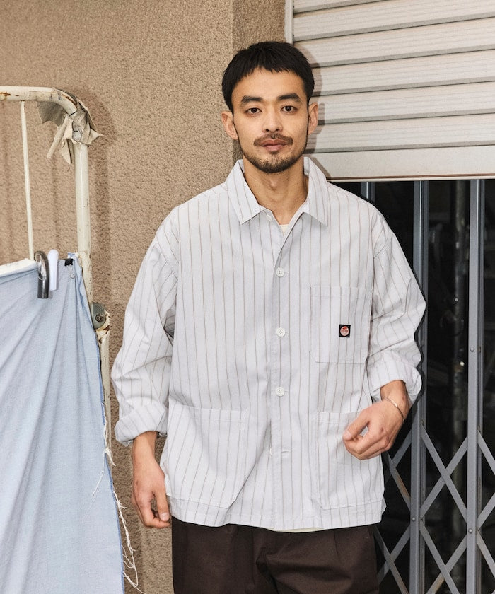 RED KAP x FREAK’S STORE / 條紋工裝襯衫