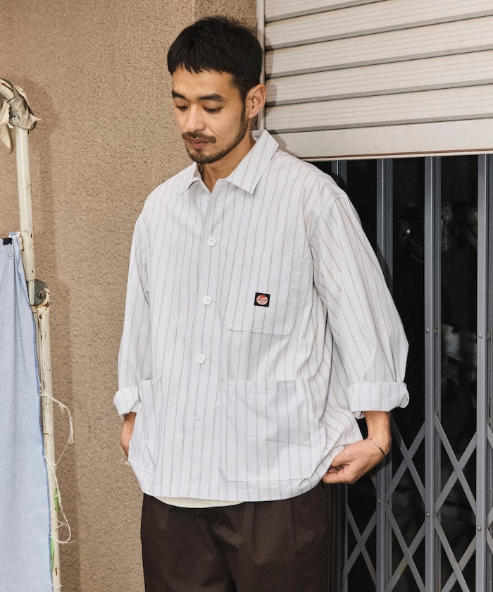 RED KAP x FREAK’S STORE / 條紋工裝襯衫