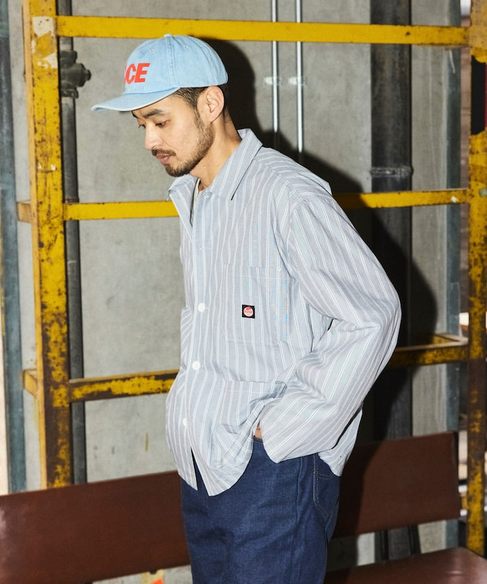 RED KAP x FREAK’S STORE / 條紋工裝襯衫