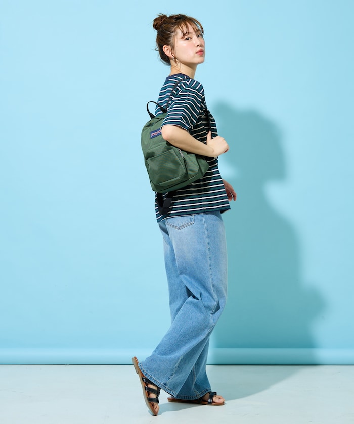 KELTY × FREAK'S STORE / 條紋短袖T恤 女版