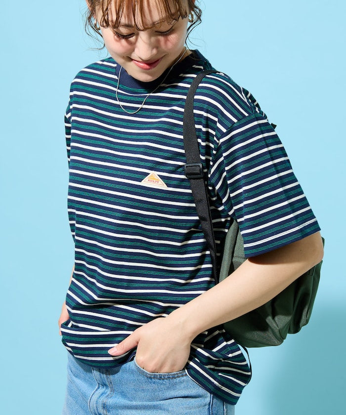 KELTY × FREAK'S STORE / 條紋短袖T恤 女版