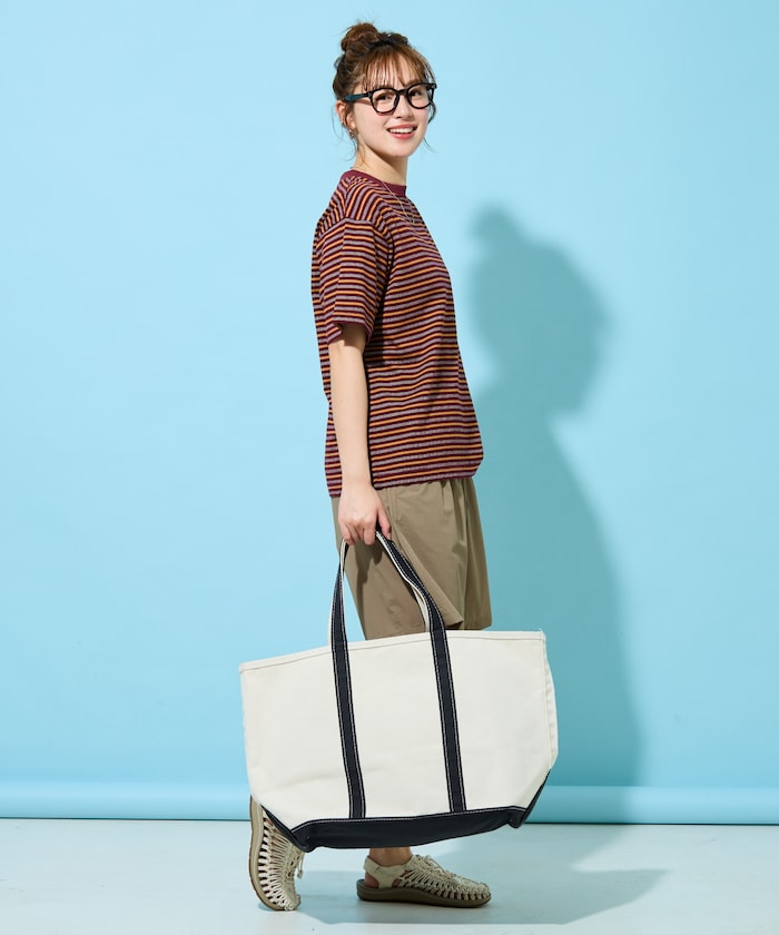 KELTY × FREAK'S STORE / 條紋短袖T恤 女版