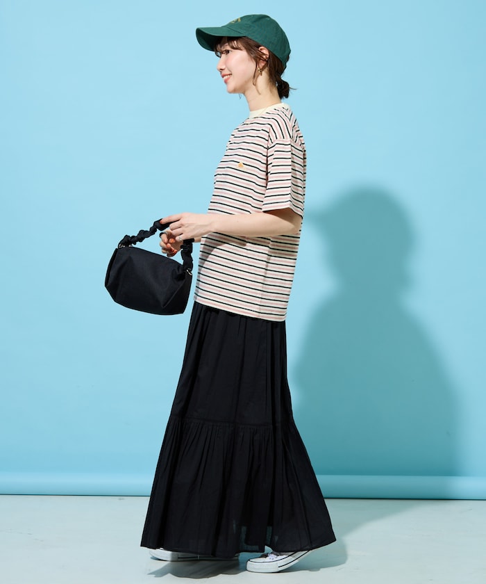 KELTY × FREAK'S STORE / 條紋短袖T恤 女版