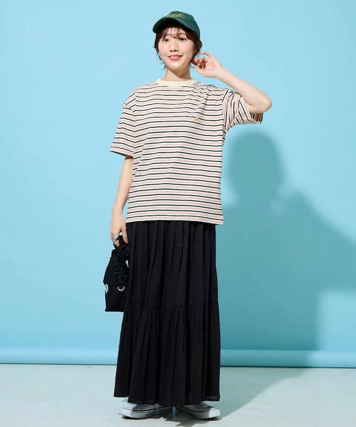 KELTY × FREAK'S STORE / 條紋短袖T恤 女版