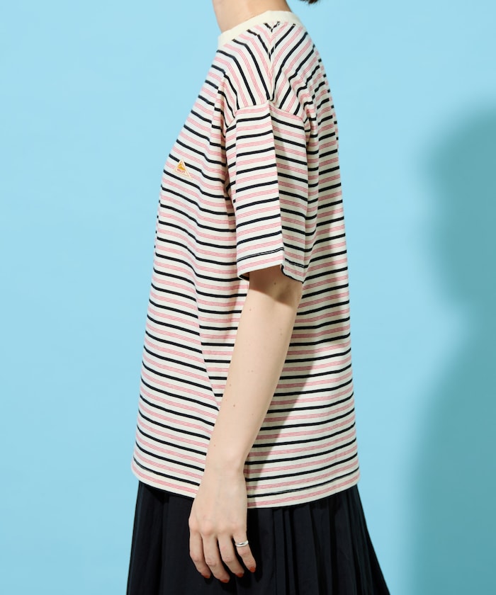KELTY × FREAK'S STORE / 條紋短袖T恤 女版