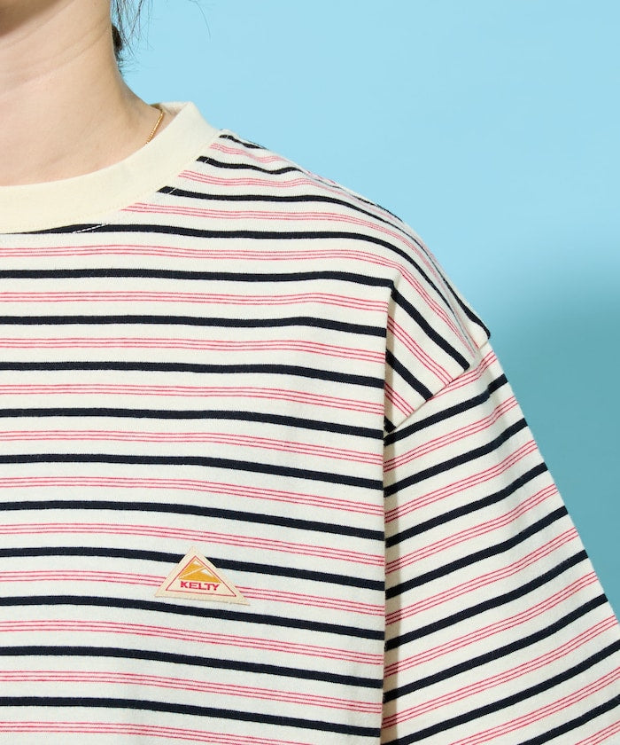 KELTY × FREAK'S STORE / 條紋短袖T恤 女版
