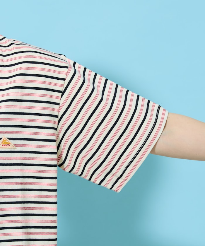 KELTY × FREAK'S STORE / 條紋短袖T恤 女版