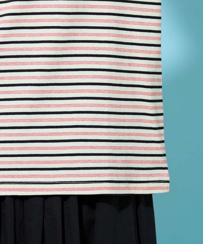 KELTY × FREAK'S STORE / 條紋短袖T恤 女版