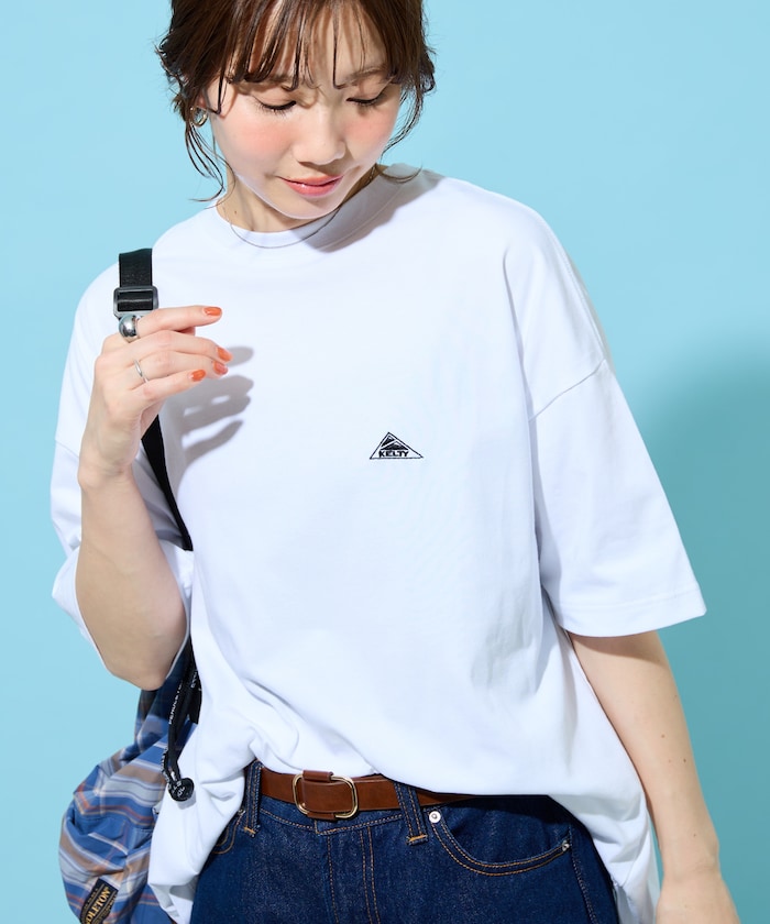 KELTY × FREAK'S STORE / 機能涼感寬版短袖T恤(接觸冷感・吸濕速乾・抗UV・遮熱)