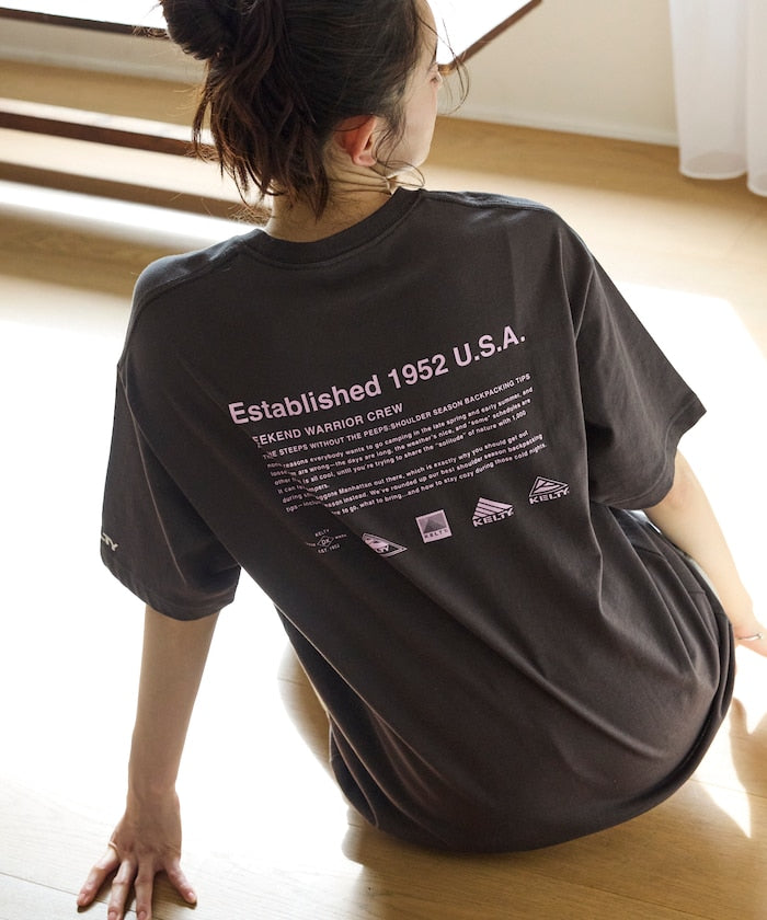 KELTY×FREAK'S STORE / 歷史標誌 短袖T恤