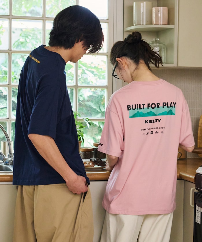 KELTY×FREAK'S STORE / 山系圖騰 短袖T恤