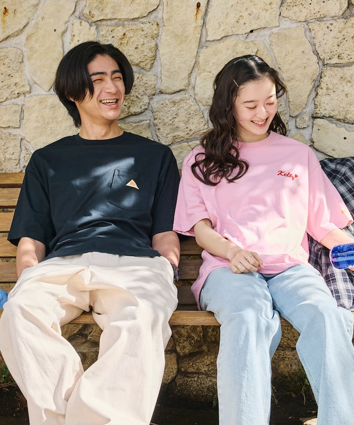 KELTY×FREAK'S STORE / 心形刺繡 短袖T恤