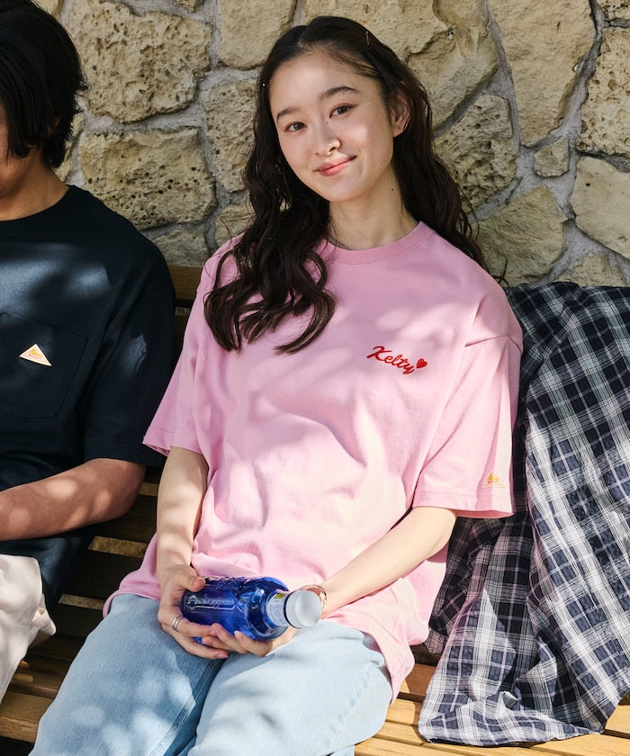 KELTY×FREAK'S STORE / 心形刺繡 短袖T恤