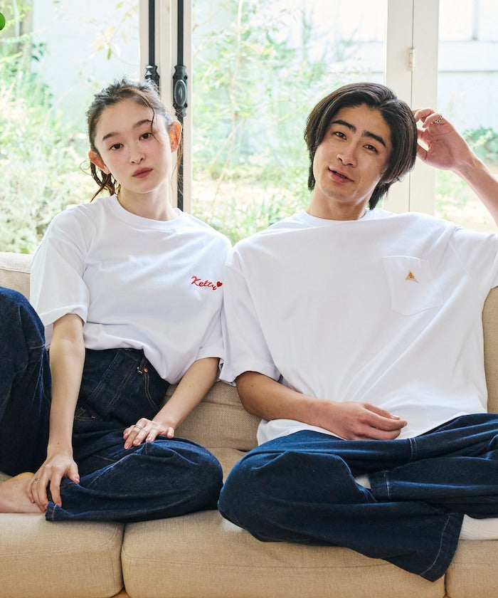 KELTY×FREAK'S STORE / 心形刺繡 短袖T恤