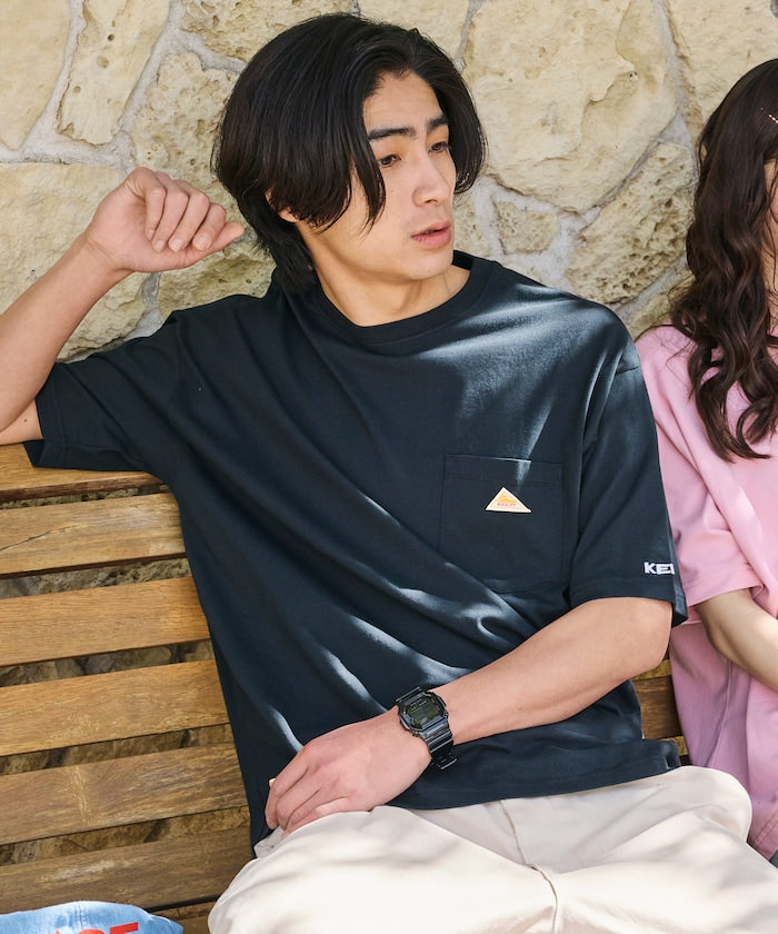 KELTY×FREAK'S STORE / 復古標誌口袋短袖T恤