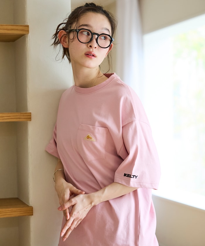 KELTY×FREAK'S STORE / 復古標誌口袋短袖T恤