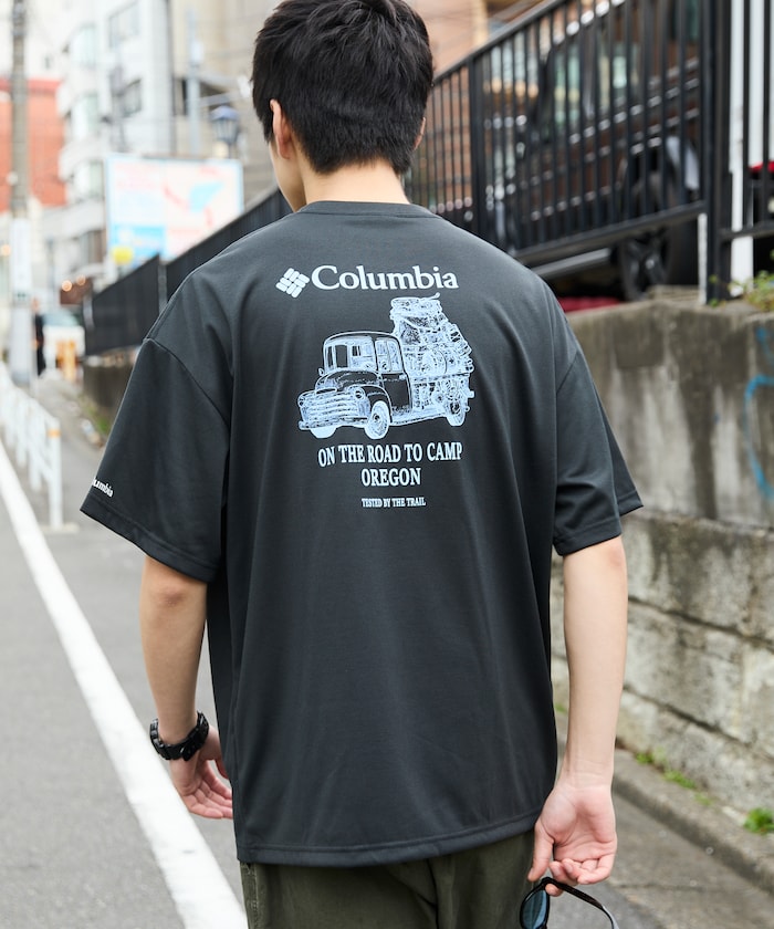 COLUMBIA x FREAK’S STORE / 車圖騰 短袖T恤