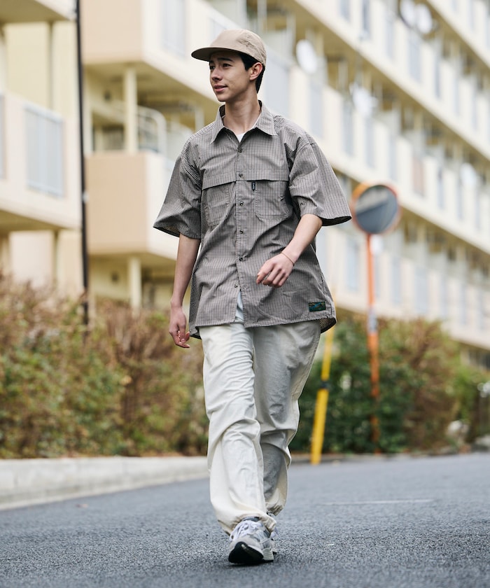 Foxfire × FREAK'S STORE / 機能口袋 抽繩襯衫