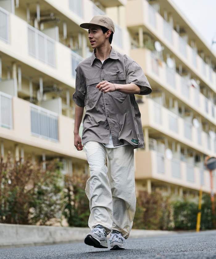 Foxfire × FREAK'S STORE / 機能口袋 抽繩襯衫
