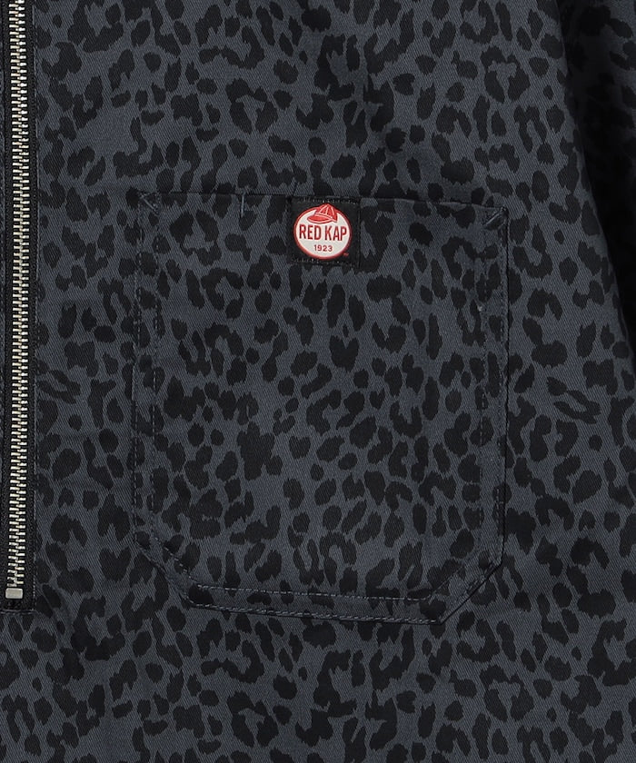 RED KAP / 半拉鍊工裝短袖 開襟衫