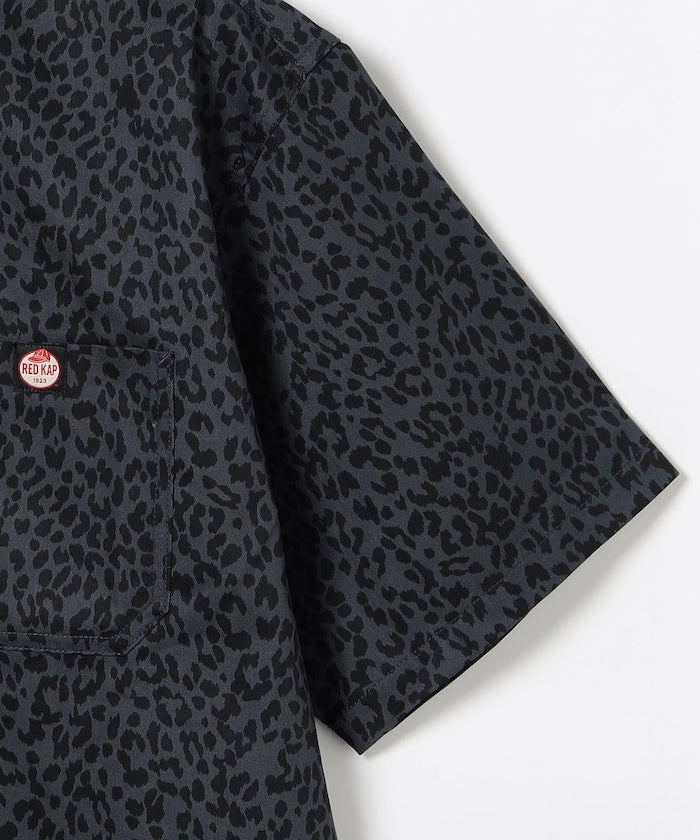 RED KAP / 半拉鍊工裝短袖 開襟衫