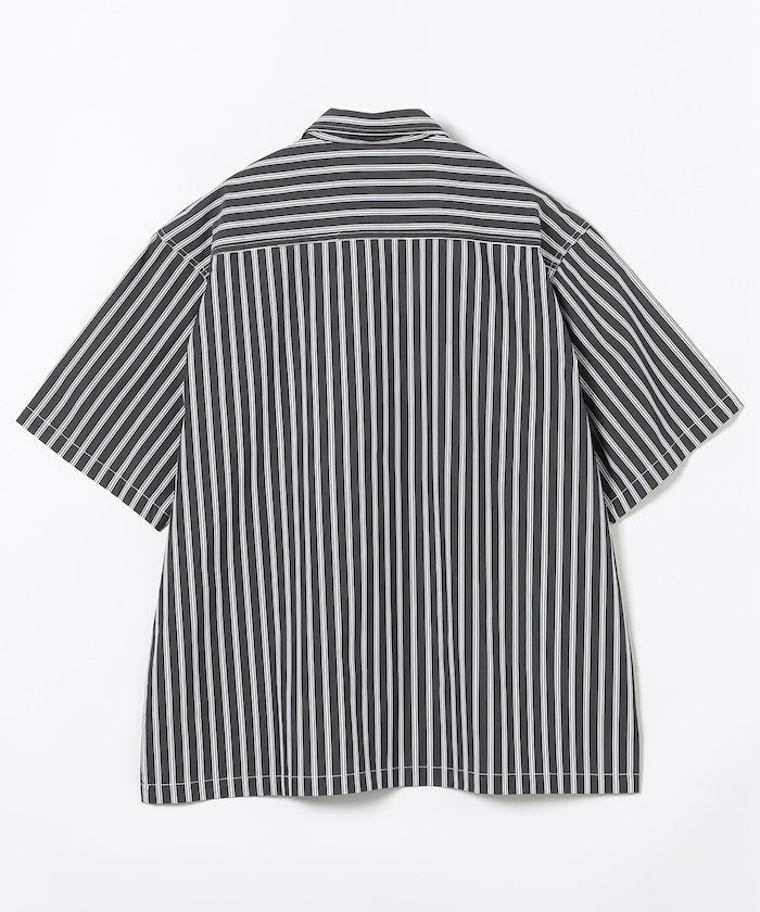 RED KAP / 半拉鍊雙口袋短袖工作 拉鏈半開襟衫